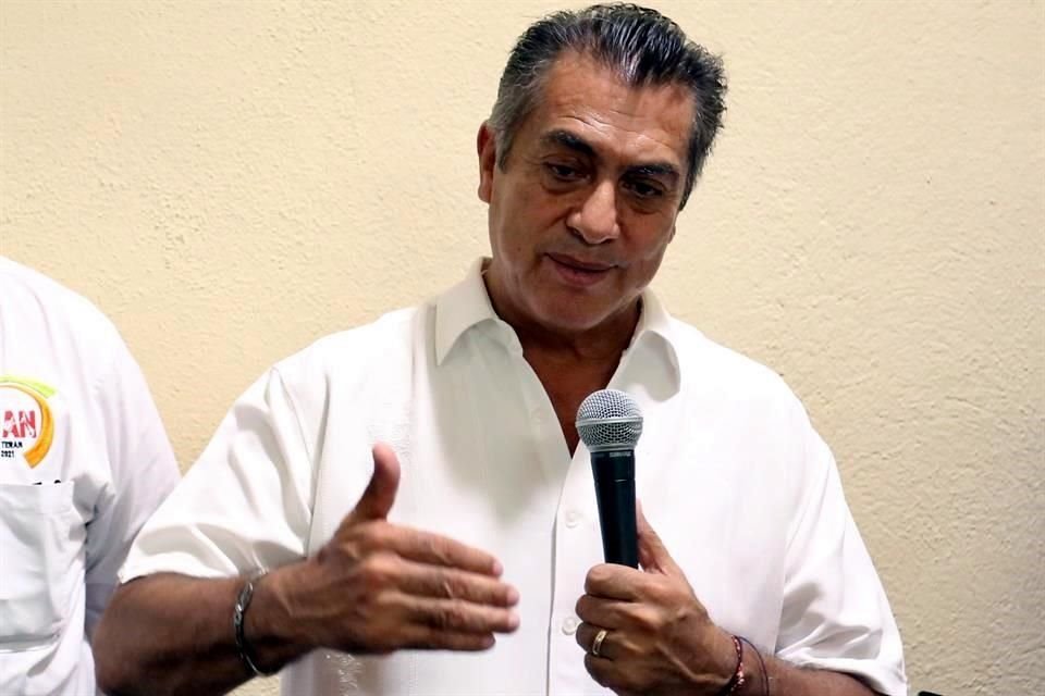 Jaime Rodríguez, Gobernador de Nuevo León.