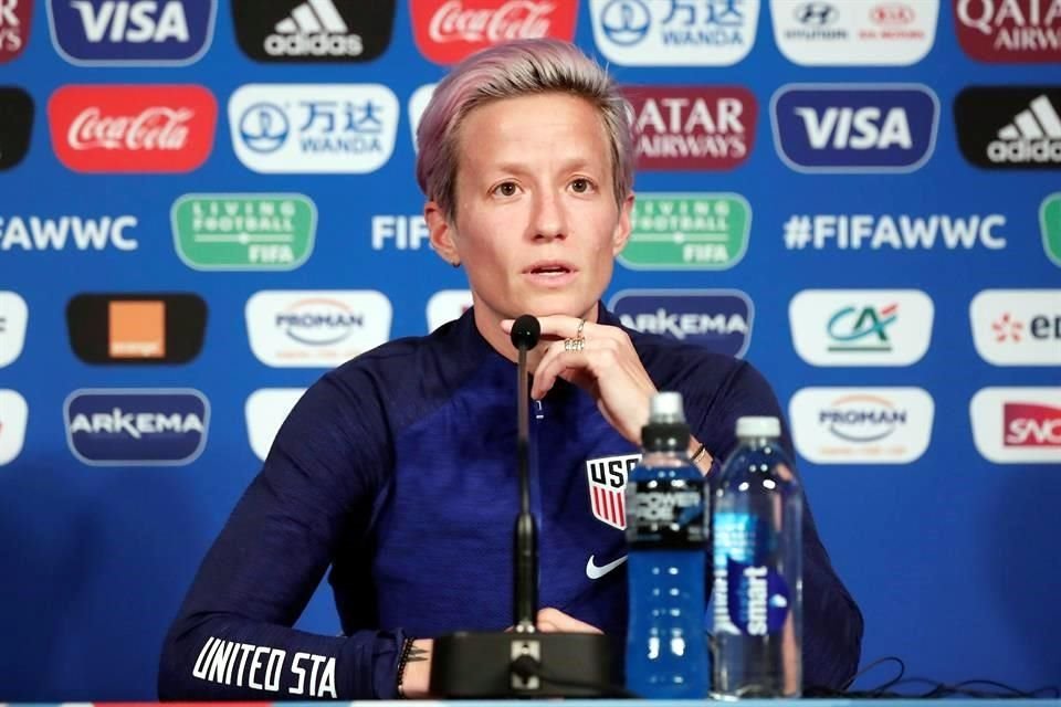 Megan Rapinoe lamentó las palabras que usó para decir que no asistiría a la Casa Blanca en caso de que EU logre el título en Francia.