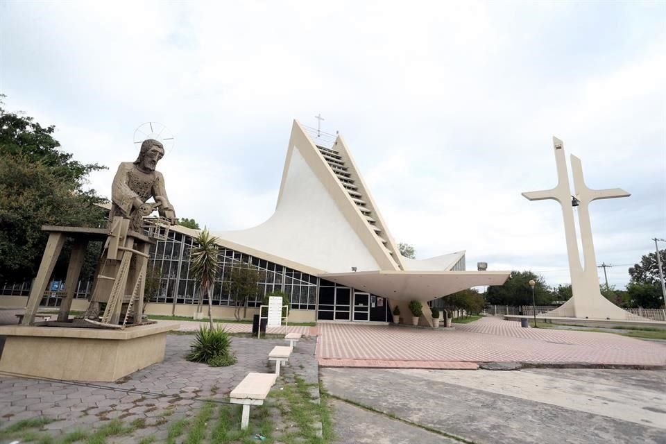 La iglesia San José Obrero se contruyó en 1959.