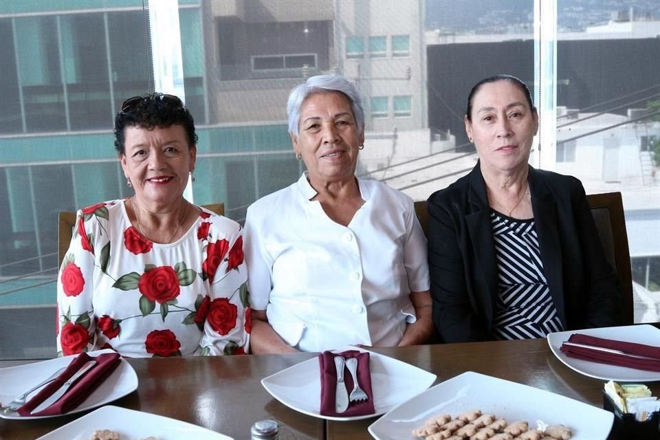 María de los Angeles Ibarra, Ofelia Herrera López  María Consuelo Dávila