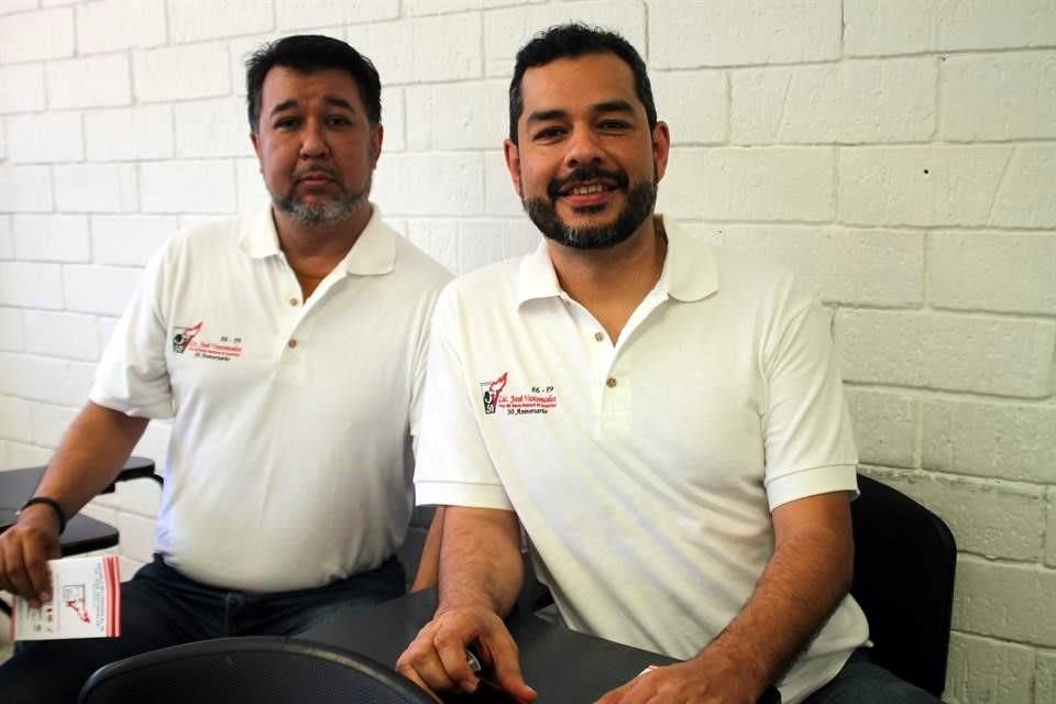 Gustavo Treviño y Alejandro Villarreal