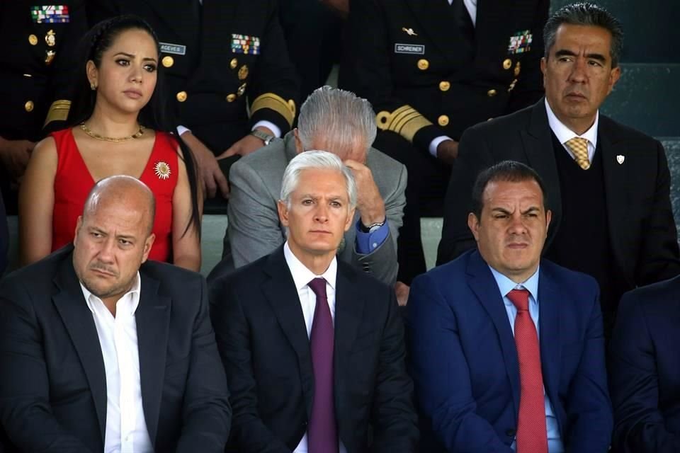 Varios Gobernadores acudieron a la ceremonia del arranque oficial de la nueva corporación de seguridad.