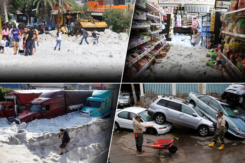 La granizada del 30 de junio de 2019 fue una de las manifestaciones más claras de los efectos del cambio climático en la Ciudad.