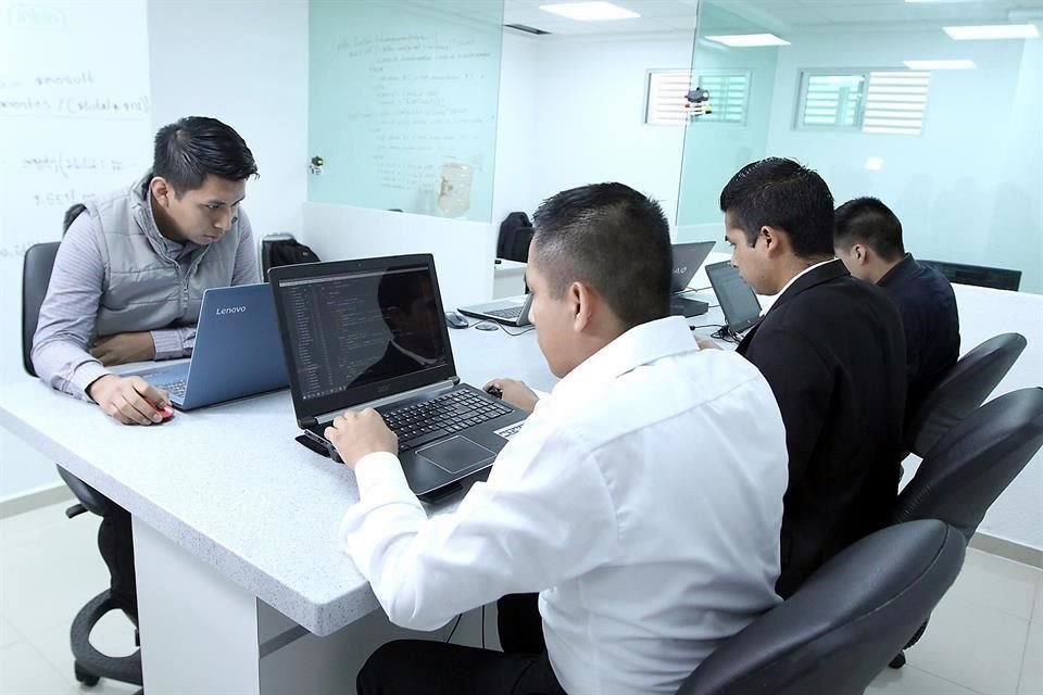 El sistema fue diseñado por cuatro jóvenes chiapanecos estudiantes de ingeniería.