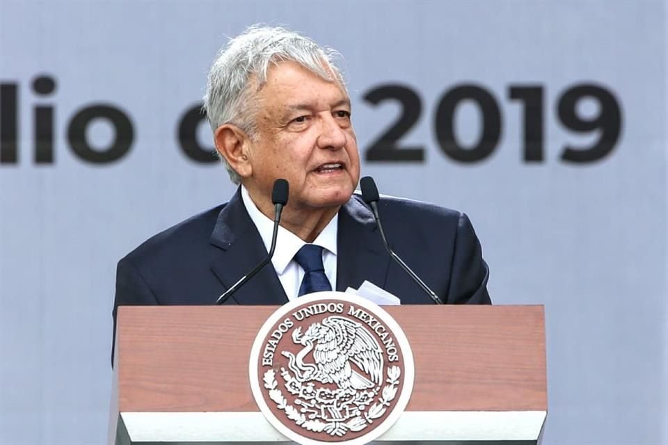 El Presidente Andrés Manuel López Obrador incluyó en su informe a la Presa Libertad entre las obras pendientes.