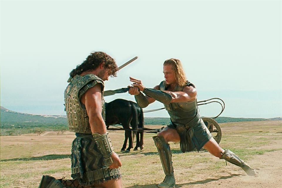 En Baja California se rodaron escenas de 'Troya', con Brad Pitt y Eric Bana.