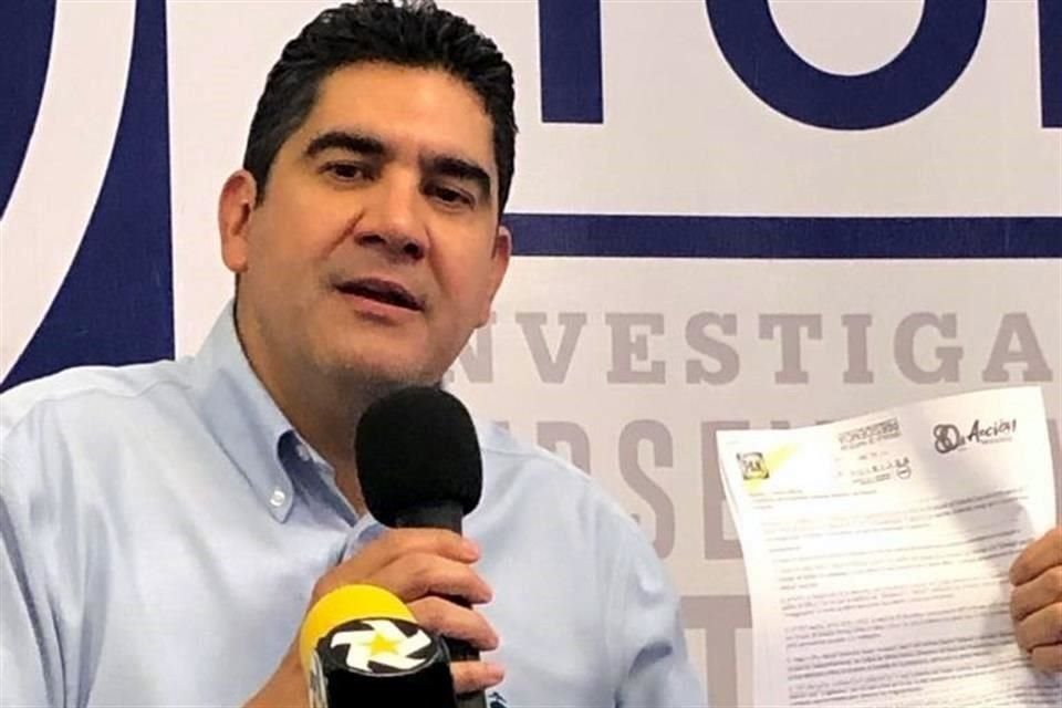 Jesús de León Tello, presidente del PAN en Coahuila.