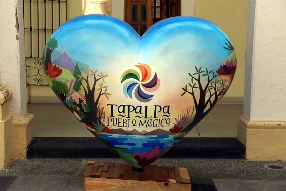 Los corazones representan a los Pueblos Mágicos y serán exhibidos en cada uno de ellos.