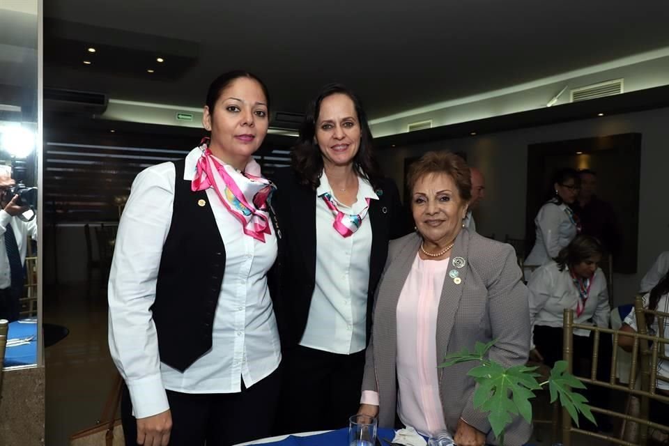 Lucero Castillo, Mary Cárdenas de Vela y Marycarmen de Martínez