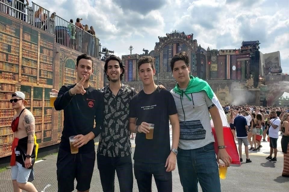 Rodrigo García, Bosco Maldonado, Emilio Rodríguez, David Melendez