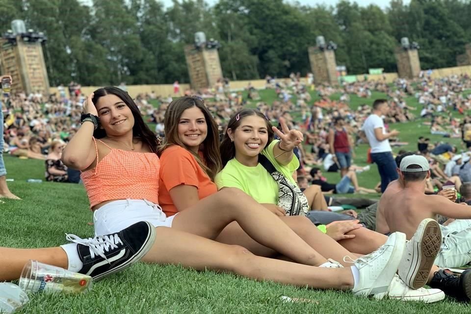 Ana Marcos, Ximena Guajardo y Jimena García