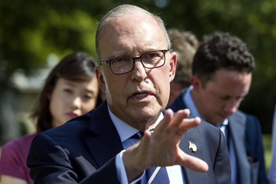 Larry Kudlow, jefe de asesores económico de la Casa Blanca.