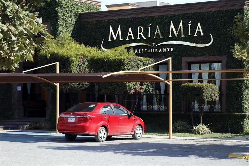 El restaurante María Mía fue asaltado el jueves a las 22:45 horas.