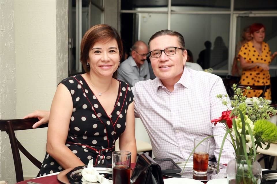 Blanca Hernández y Juan Antonio Martínez