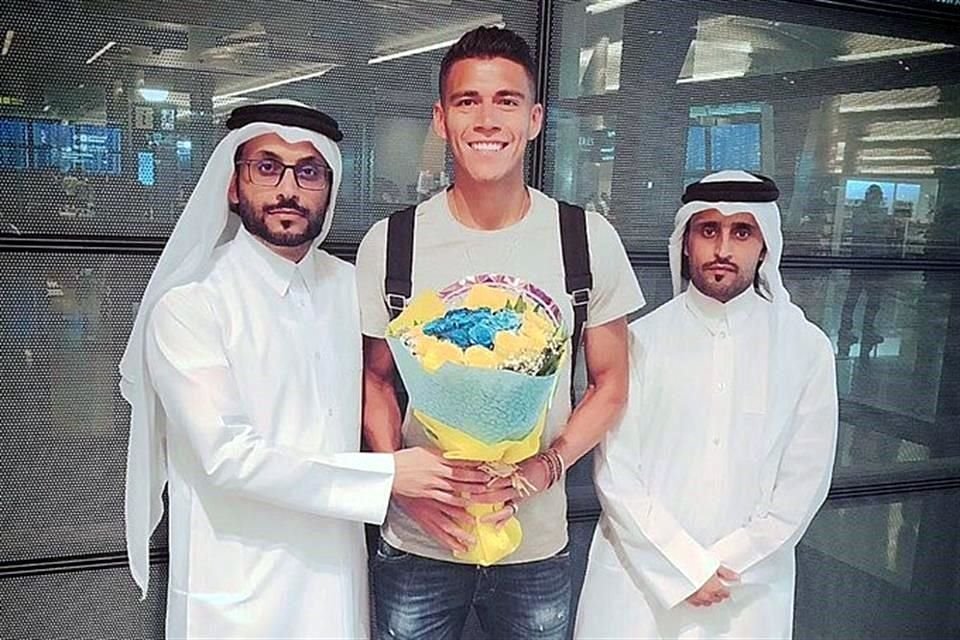 El defensa fichó por el club de Qatar a los 31 años.