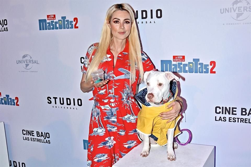 Lia Ferré fue feliz con la función 'pet friendly'.