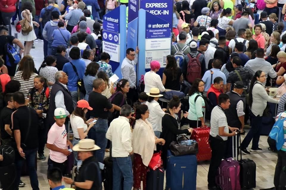 El factor de ocupación de Interjet fue de 85 por ciento para 2019.