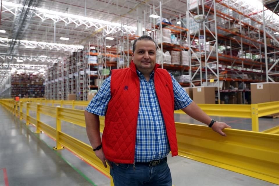 Luis Correa, director de Operaciones de Amazon México, destacó que la intención es ofrecer mayor velocidad de entrega de productos a los clientes.