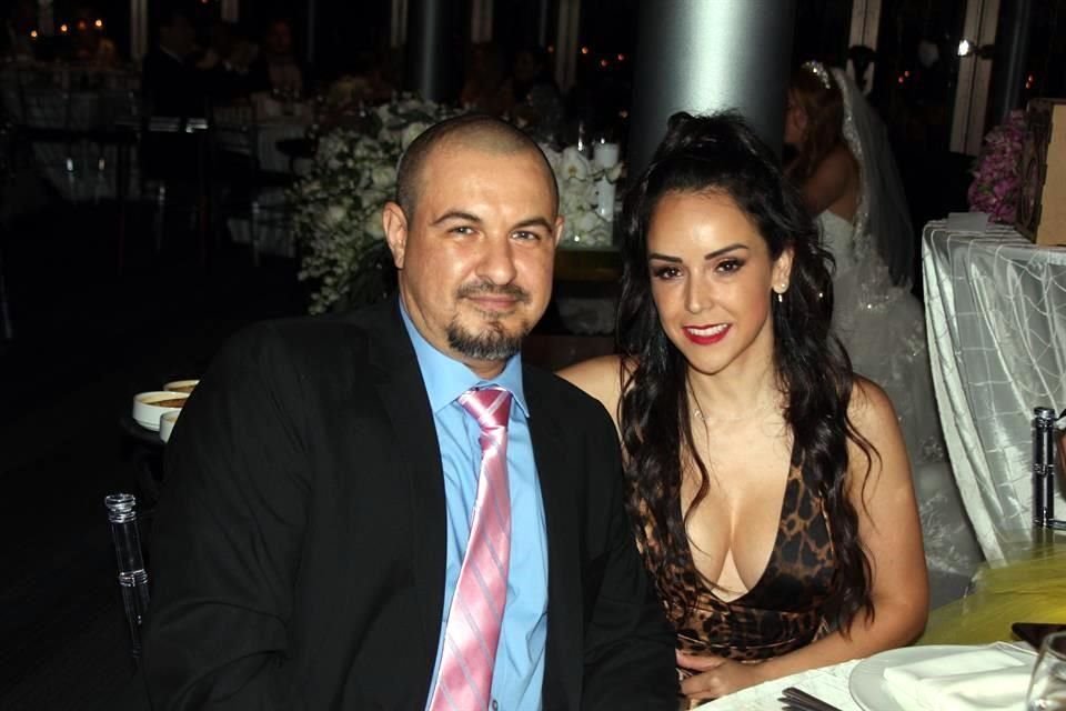 Jesús de la Rosa y Abby Tamez