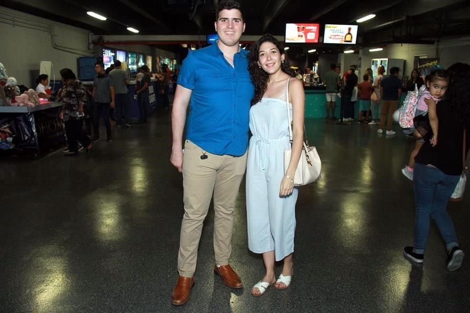 Antonio Pérez y Ana Paula Luna