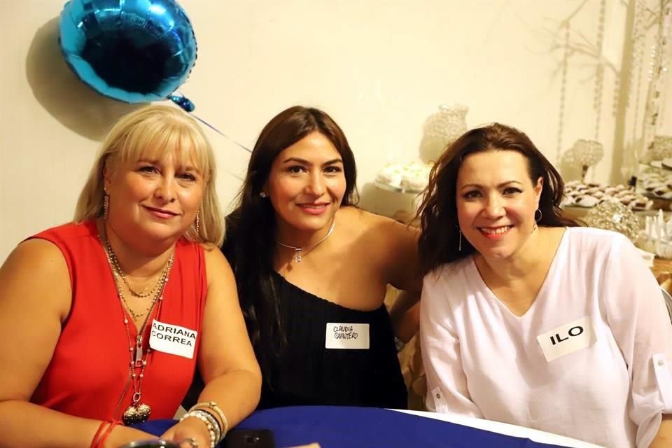 Adriana Correa, Claudia Quintero e Ileana Sánchez