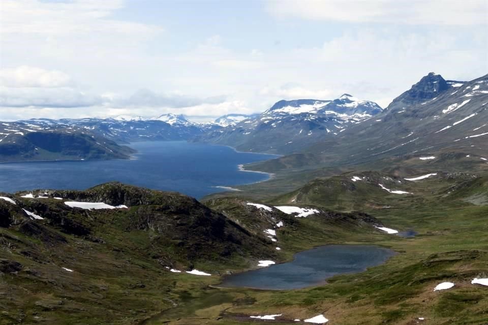 Diego Maldonado durante sus excursiones en Noruega