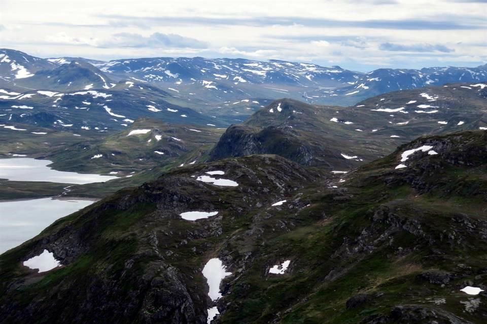 Diego Maldonado durante sus excursiones en Noruega