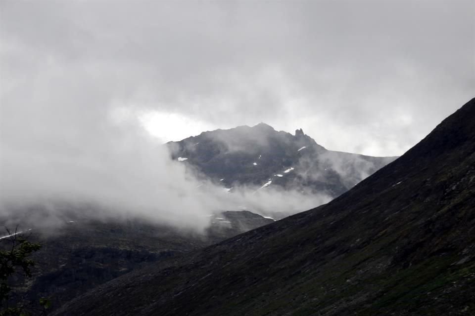 Diego Maldonado durante sus excursiones en Noruega