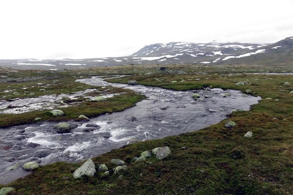 Diego Maldonado durante sus excursiones en Noruega