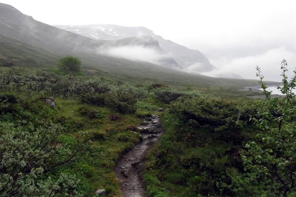 Diego Maldonado durante sus excursiones en Noruega