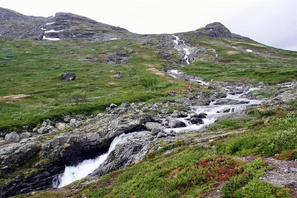 Diego Maldonado durante sus excursiones en Noruega