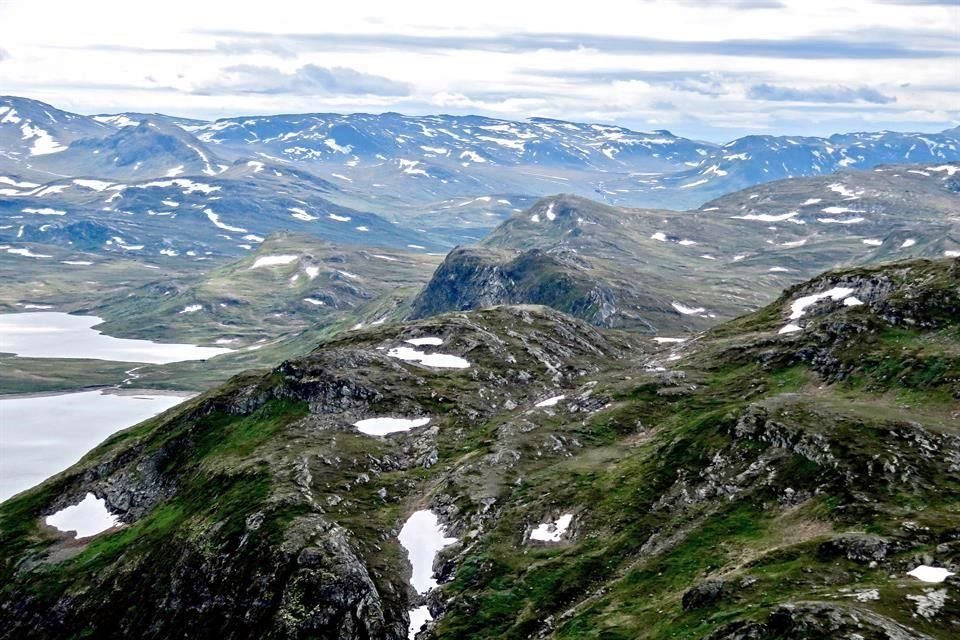 Diego Maldonado durante sus excursiones en Noruega