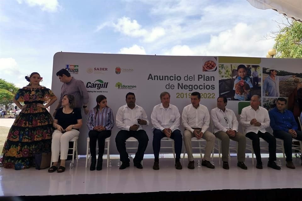 Cargill invertirá un total de 5.3 millones de dólares en la zona sur-sureste del País para aumentar la productividad y el ingreso de los pequeños productores.