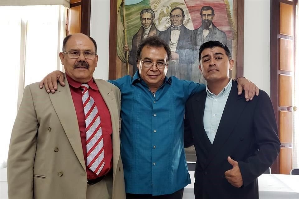 Jesús López, Alfonso Ibarra y Francisco Olvera se presentaron como candidatos a dirigir la Comisión de Box, Lucha Libre y Artes Marciales Mixtas de Guadalajara.