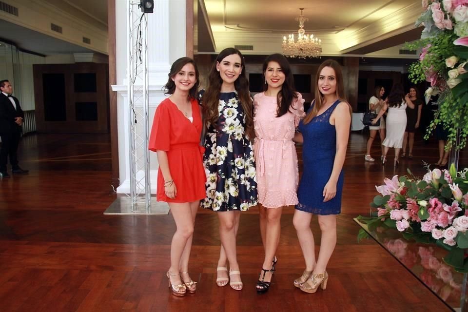 Mariangela Villarreal, Catalina Alanís, Mely Garza y Ana Ochoa