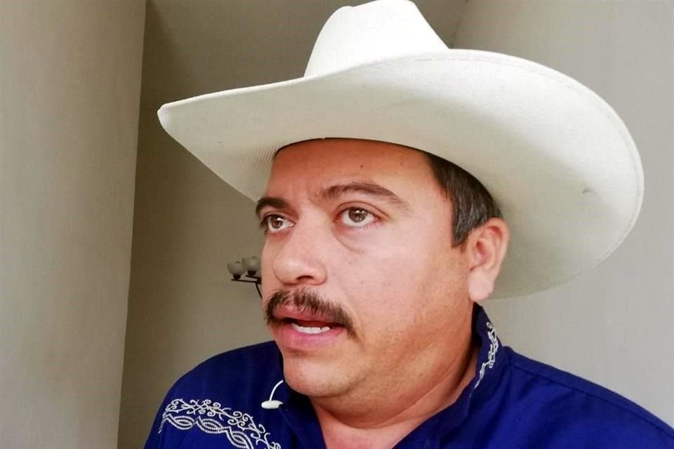 Secretario de la UCD en Tamaulipas, Jorge Armando Sobrevilla Castillo.