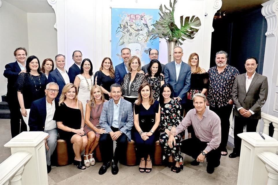 Integrantes del Consejo del Casino Monterrey.