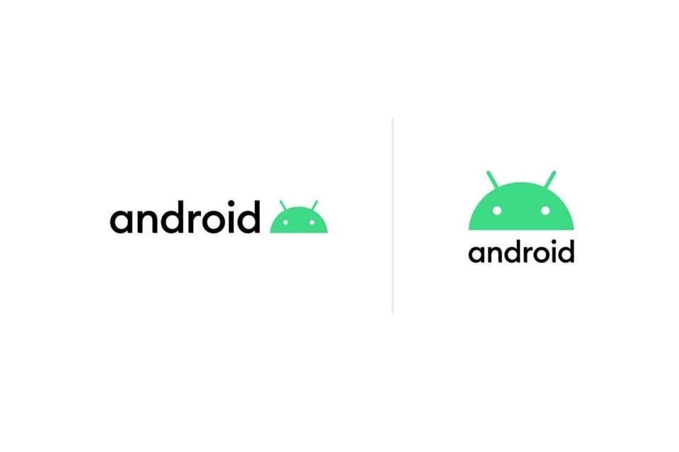 El robot Android, un símbolo de diversión y curiosidad para Google, se mantendrá, aunque sólo su cabeza, con los ojos colocados un poco más abajo.