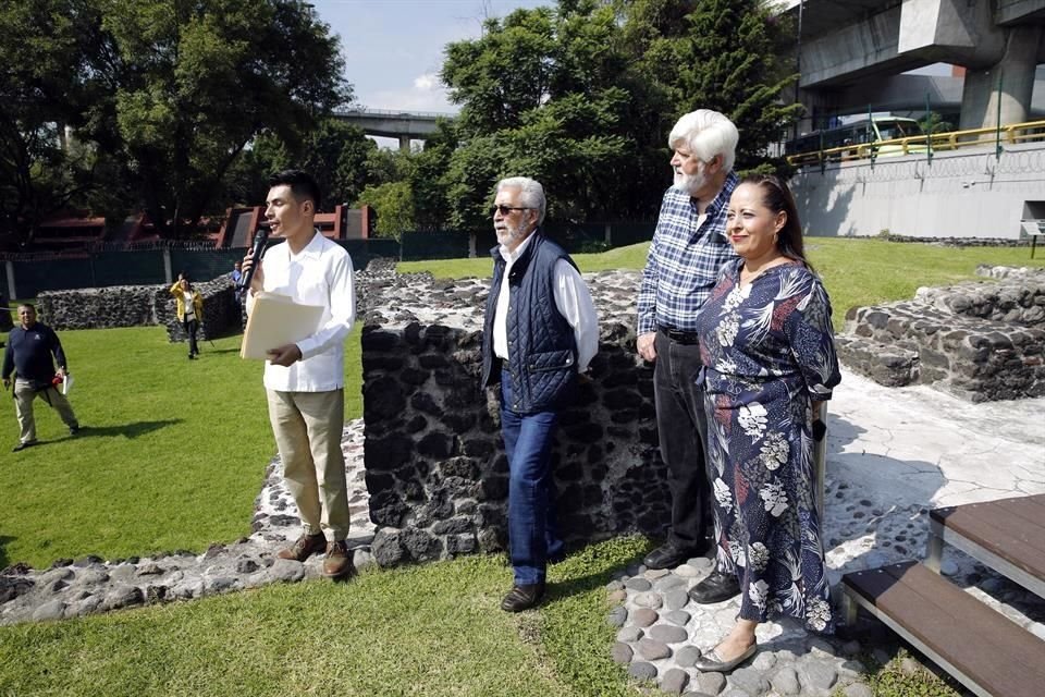 La zona arqueológica de Mixcoac anteriormente recibía únicamente visitas escolares.