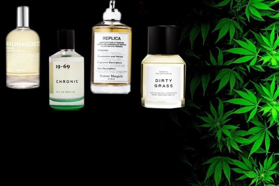 Fragancias con un toque de cannabidiol.