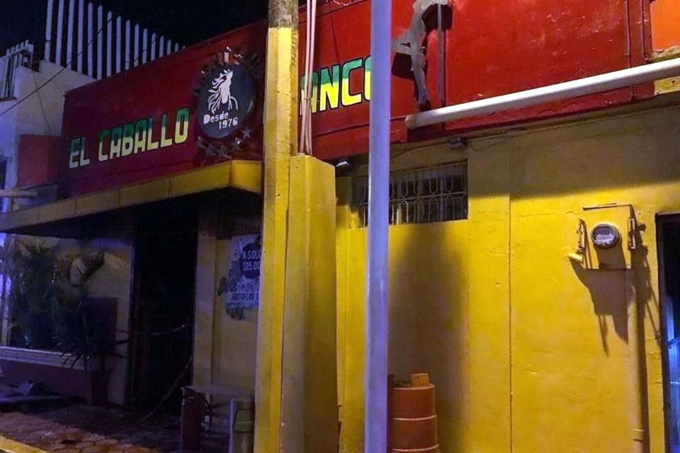 El bar está ubicado en Coatzacoalcos.