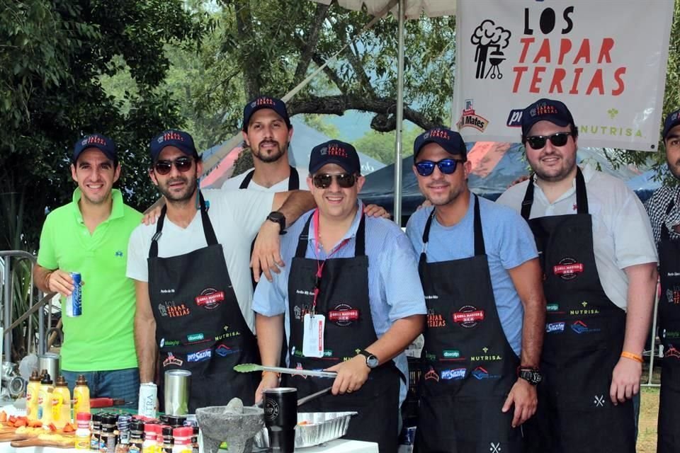 Héctor Hernández, Pablo Lopez, Jolo Villa, Willy Guzman, Rafael Huerta y Marcio Valdespino