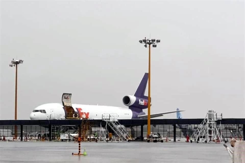 El Aeropuerto de Monterrey informó que debido a las lluvias intensas algunas de sus operaciones se han visto afectadas.