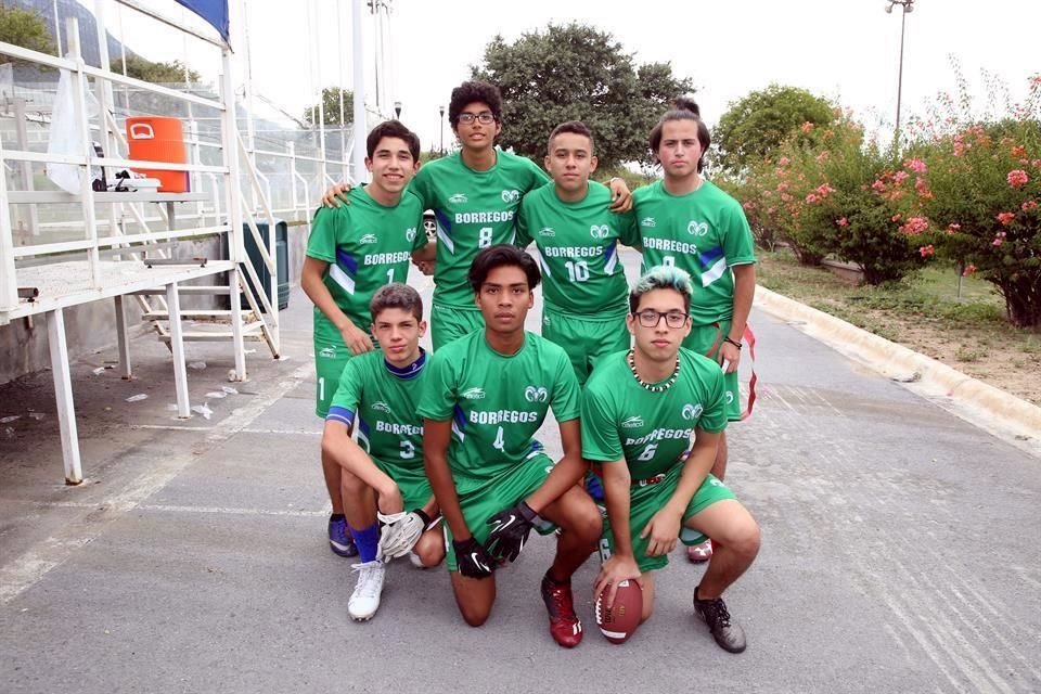 Uriel Ruiz, David Arredondo, Alejandro Murúa, Patricio López, Ian López, Miguel Romero y Javier Velázquez