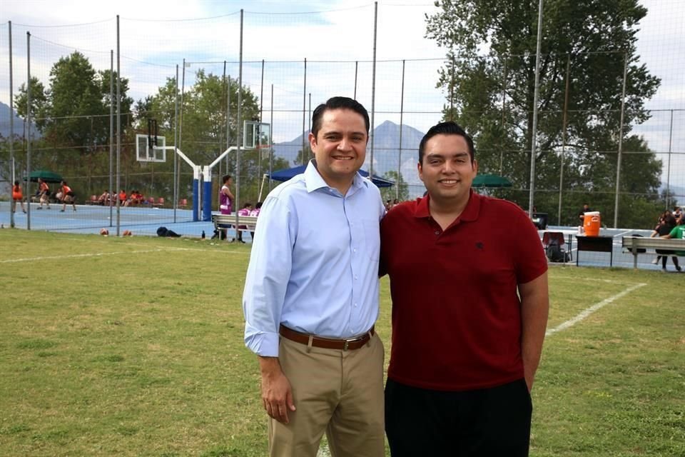 Óscar Flores y Eduardo Armendáriz