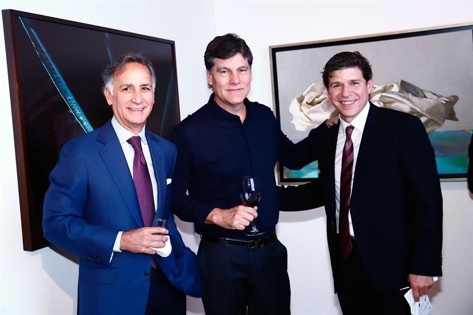 Sergio Argueyes, Alfredo Cano y José Alberto Herrera
