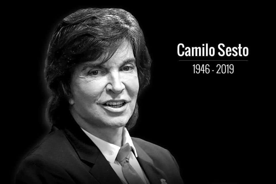El cantante español Camilo Sesto falleció a los 72 años de edad.