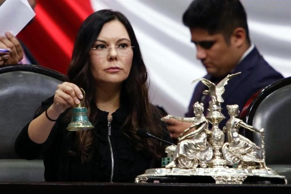 Laura Angélica Rojas, presidenta de la Mesa Directiva de la Cámara de Diputados, dijo que buscan proteger la integridad del personal y legisladores.