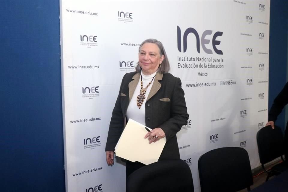 Sylvia Schmelkes, ex titular del extinto Instituto Nacional para la Evaluación de la Educación.