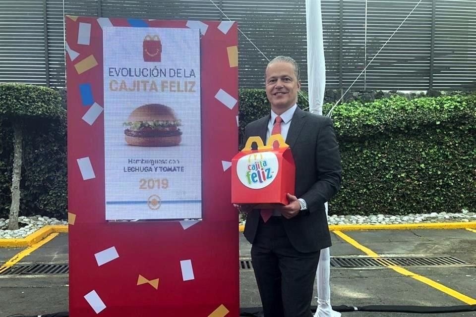 Este año, McDonald's logrará un crecimiento cercano al 10 por ciento a unidades iguales, expuso su director general.